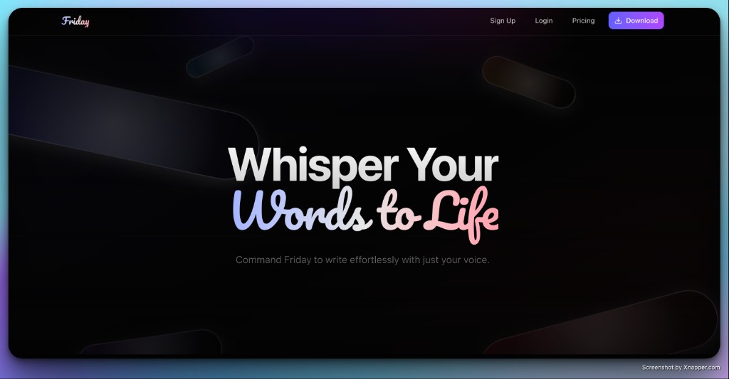 Friday product preview